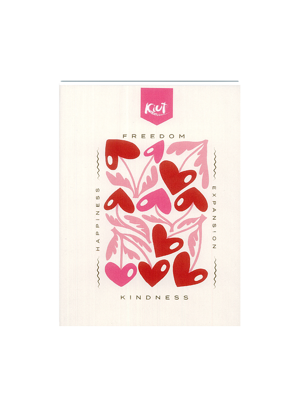 Cuaderno Cosido Pasta Dura Kiut Motivo 90 Hojas Cuadros 4