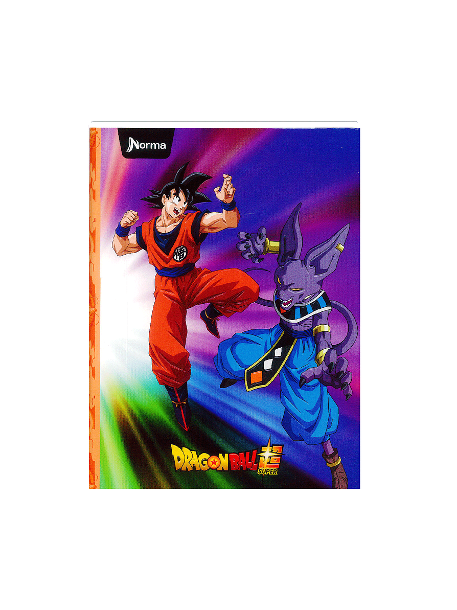 Cuaderno Cosido Pasta Dura Dragon Ball Z 90 Hojas 1