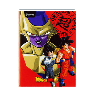 Cuaderno Cosido Pasta Dura Dragon Ball Z 90 Hojas