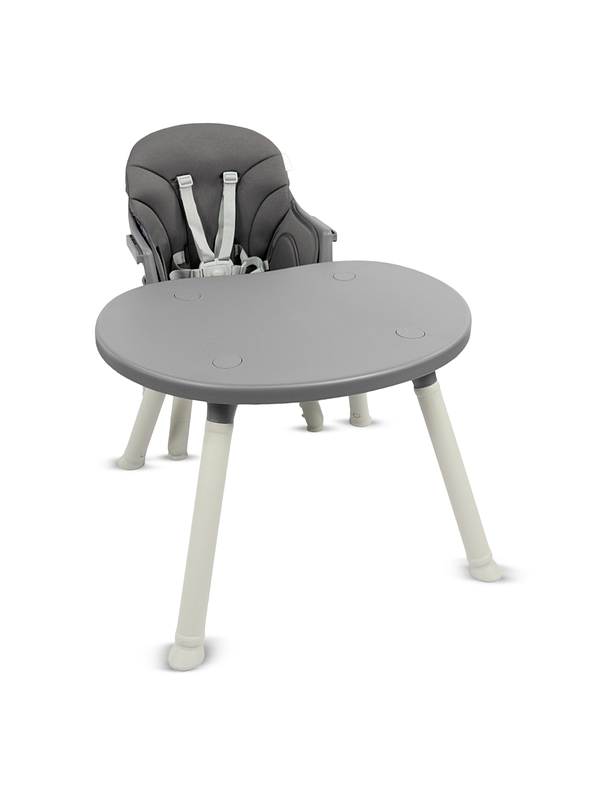 Silla Comedor Baby Desk 3 en 1 Gray 1
