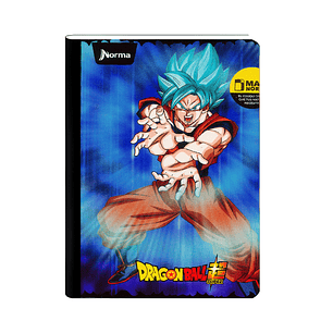 Cuaderno Cosido Norma Dragon Ball 100 Hojas Cuadros