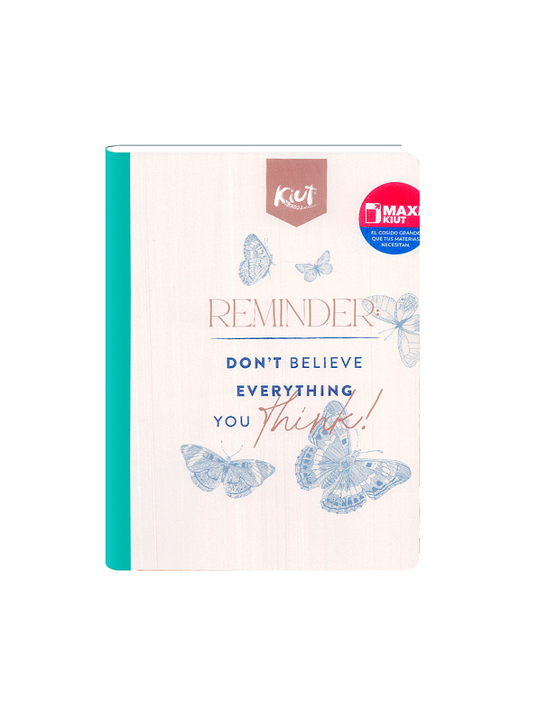 Cuaderno Cosido Kiut 100 Hojas Cuadros  4