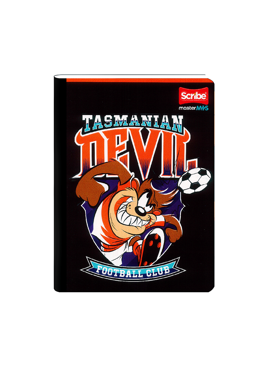 Cuaderno Cosido Master Mas Lonney Tunes 100 Hojas Cuadros 5