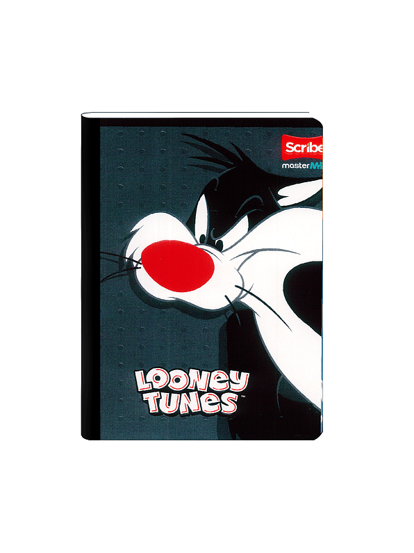 Cuaderno Cosido Master Mas Lonney Tunes 100 Hojas Cuadros 6