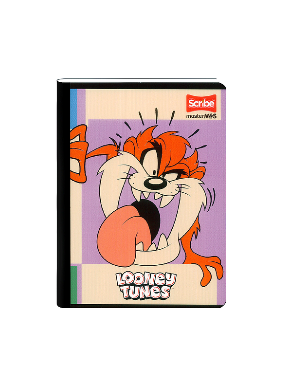 Cuaderno Cosido Master Mas Lonney Tunes 100 Hojas Cuadros 2