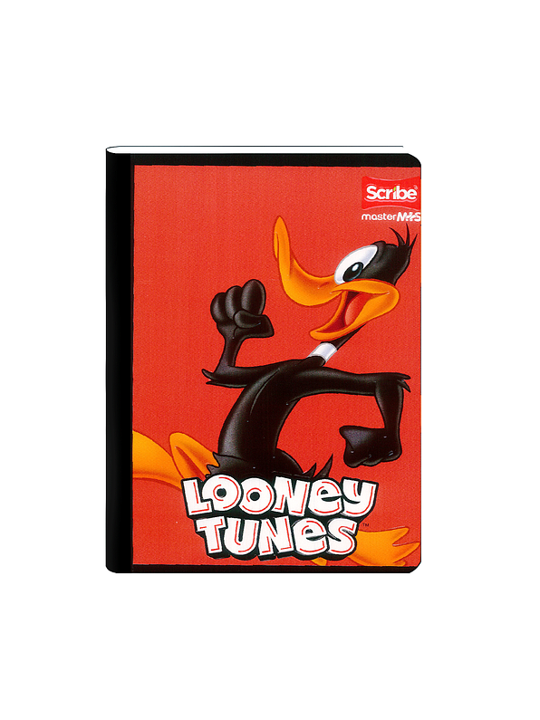 Cuaderno Cosido Looney Tunes 100 Hojas Líneas 3