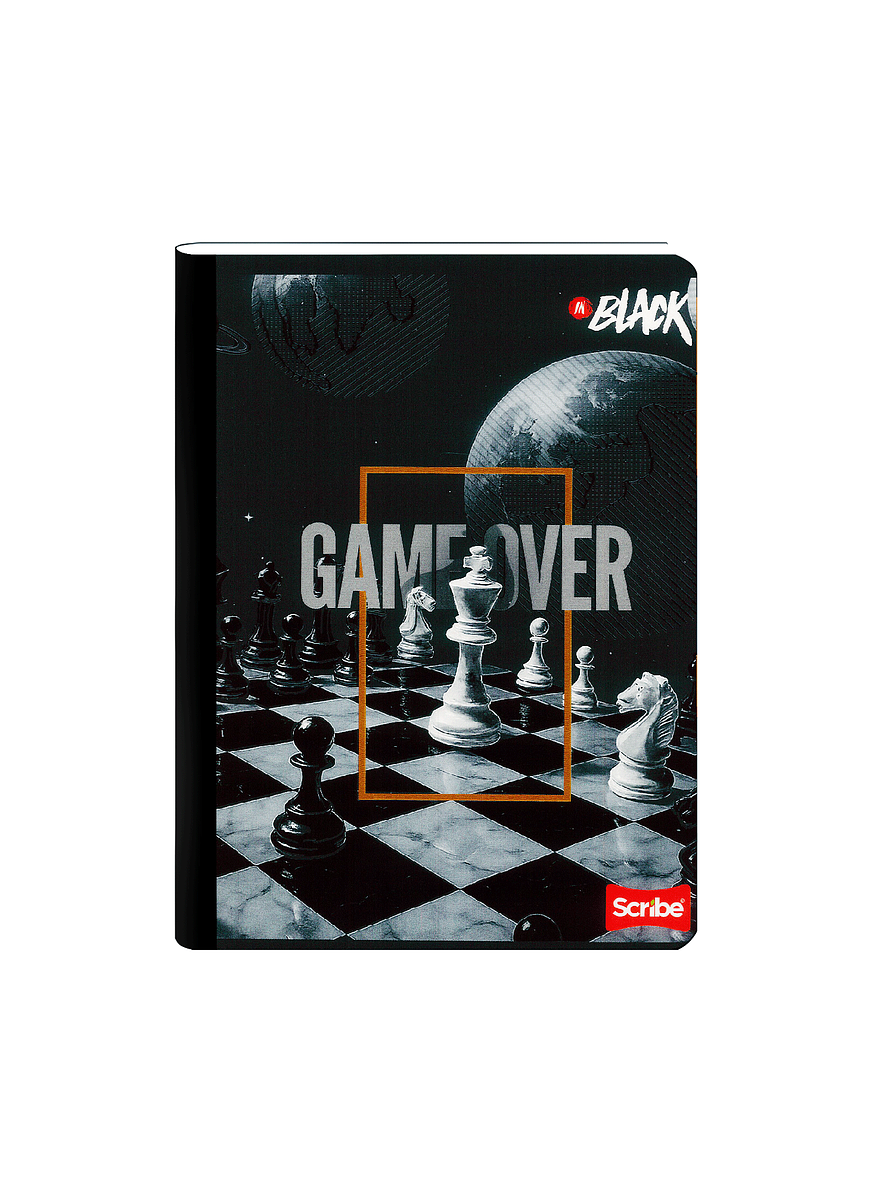 Cuaderno Cosido Inblack 50 Hojas Cuadros 3