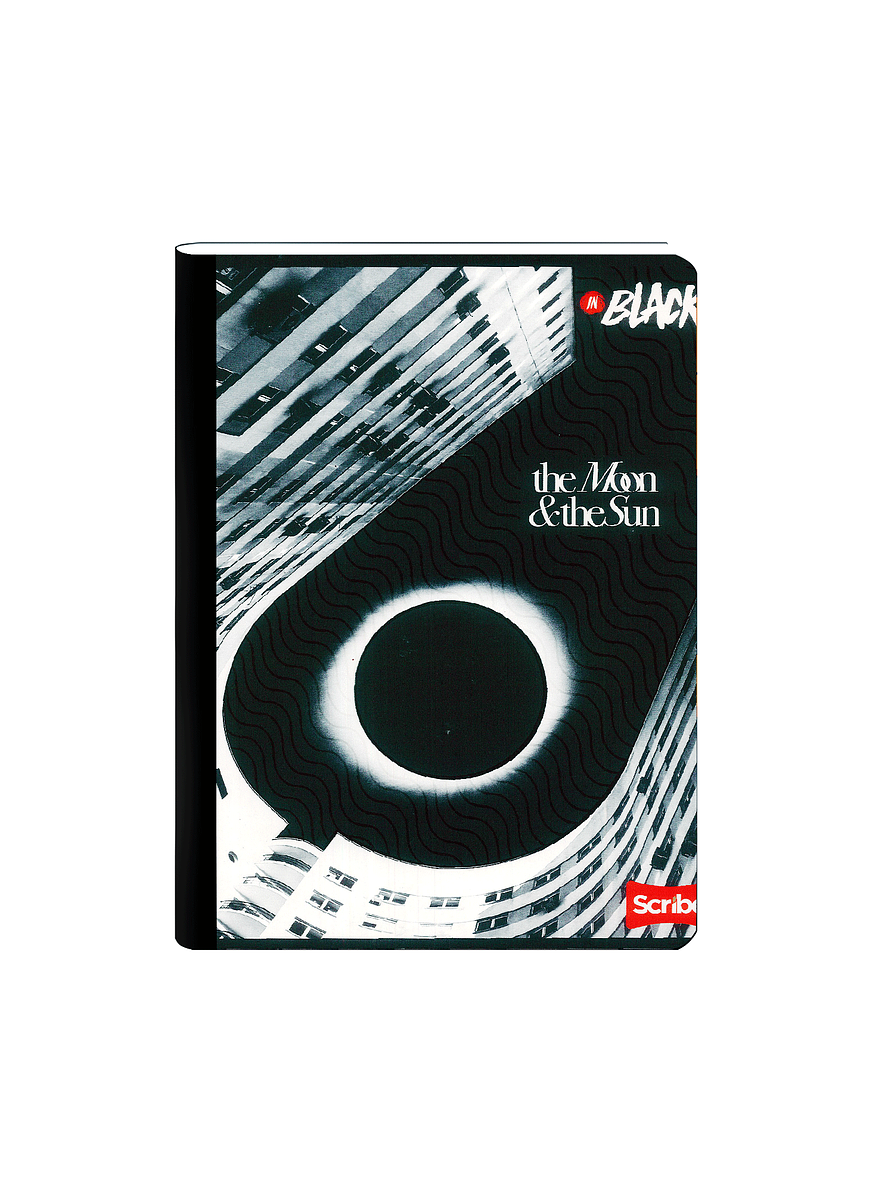 Cuaderno Cosido Inblack 50 Hojas Cuadros 4