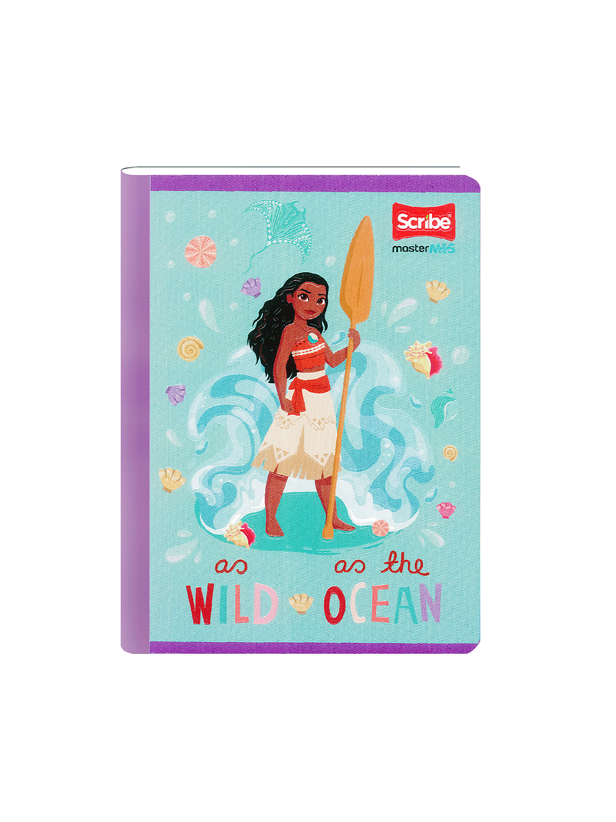 Cuaderno Cosido Moana 100 Hojas Cuadros 1