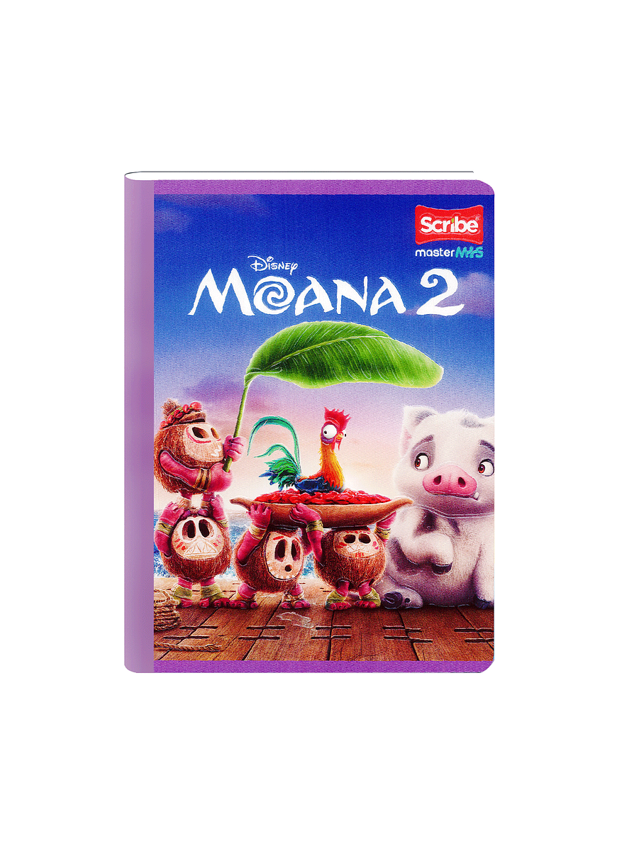 Cuaderno Cosido Moana 100 Hojas Cuadros 3