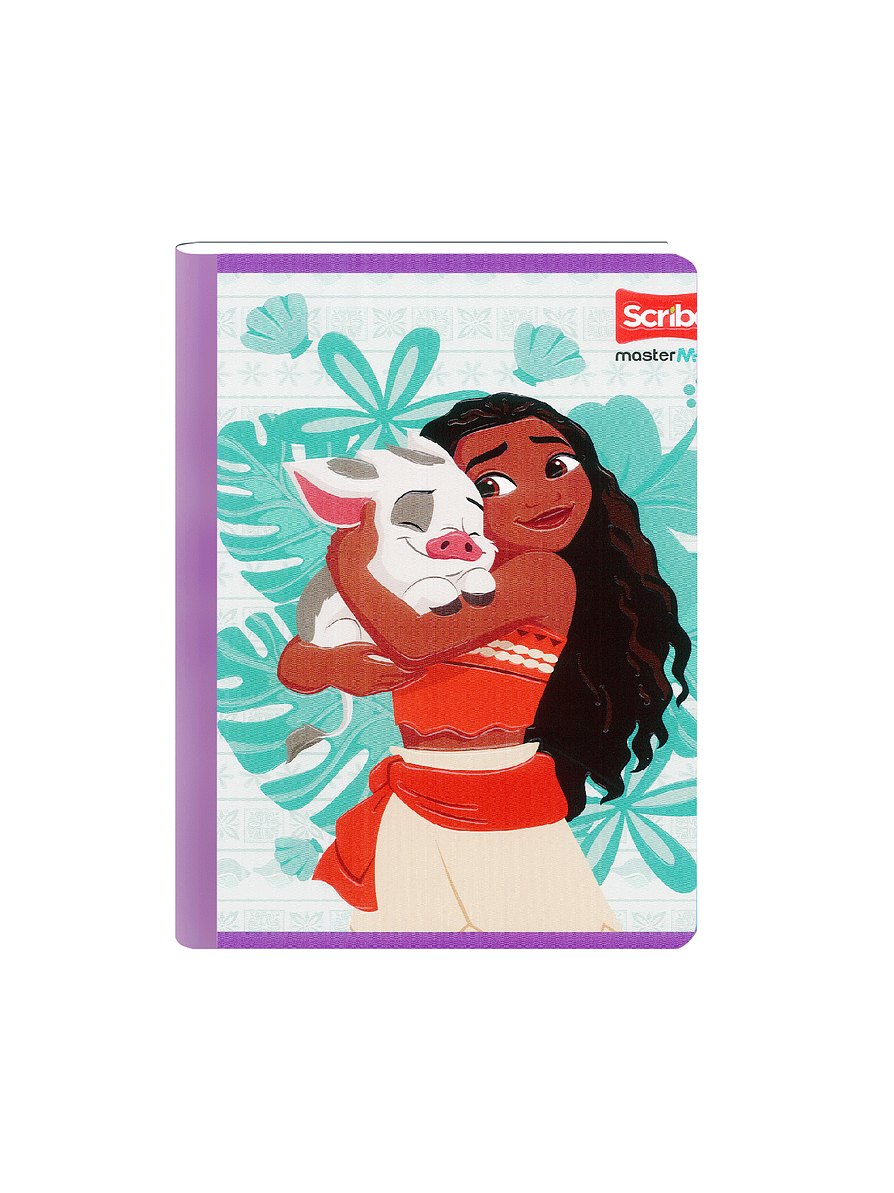 Cuaderno Cosido Moana 100 Hojas Cuadros 6