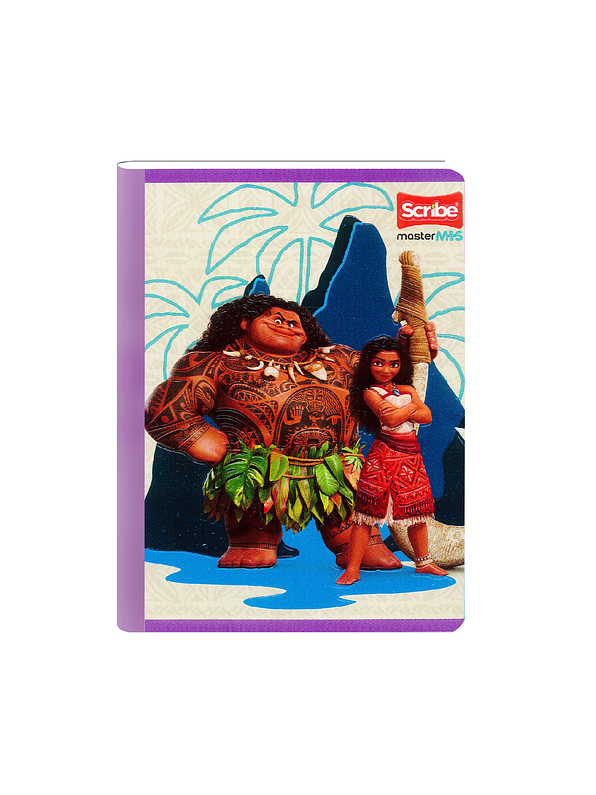 Cuaderno Cosido Moana 100 Hojas Cuadros 7