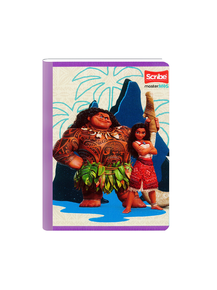 Cuaderno Cosido Moana 100 Hojas Cuadros 7