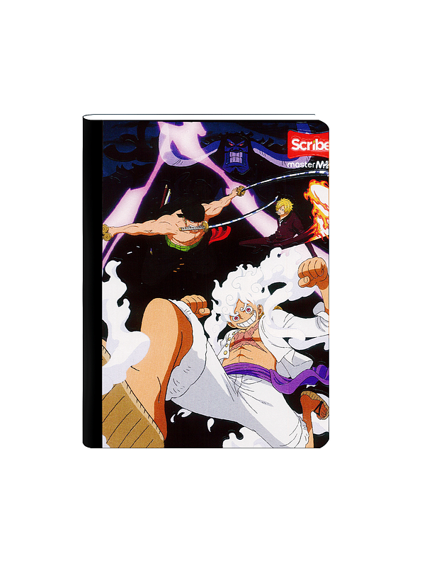 Cuaderno Cosido One Piece 50 Hojas Cuadros  3