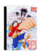 Cuaderno Cosido One Piece 50 Hojas Cuadros  - Miniatura 4