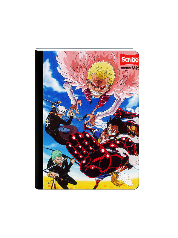 Cuaderno Cosido One Piece 50 Hojas Cuadros  5