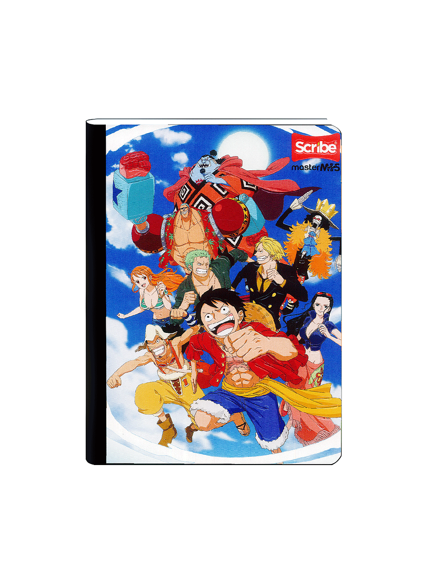 Cuaderno Cosido One Piece 50 Hojas Cuadros  8