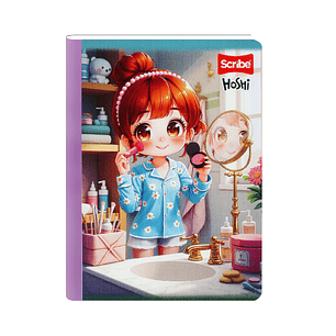 Cuaderno Cosido Hoshi 50 Hojas Cuadros