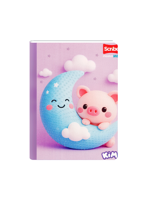 Cuaderno Cosido Kimi 100 Hojas Cuadros 1