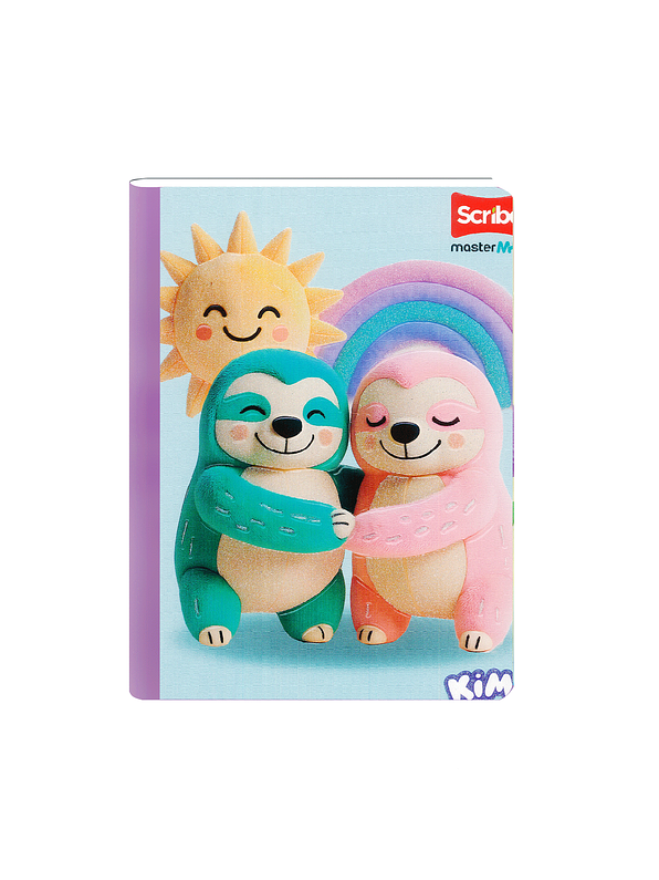 Cuaderno Cosido Kimi 100 Hojas Cuadros 2