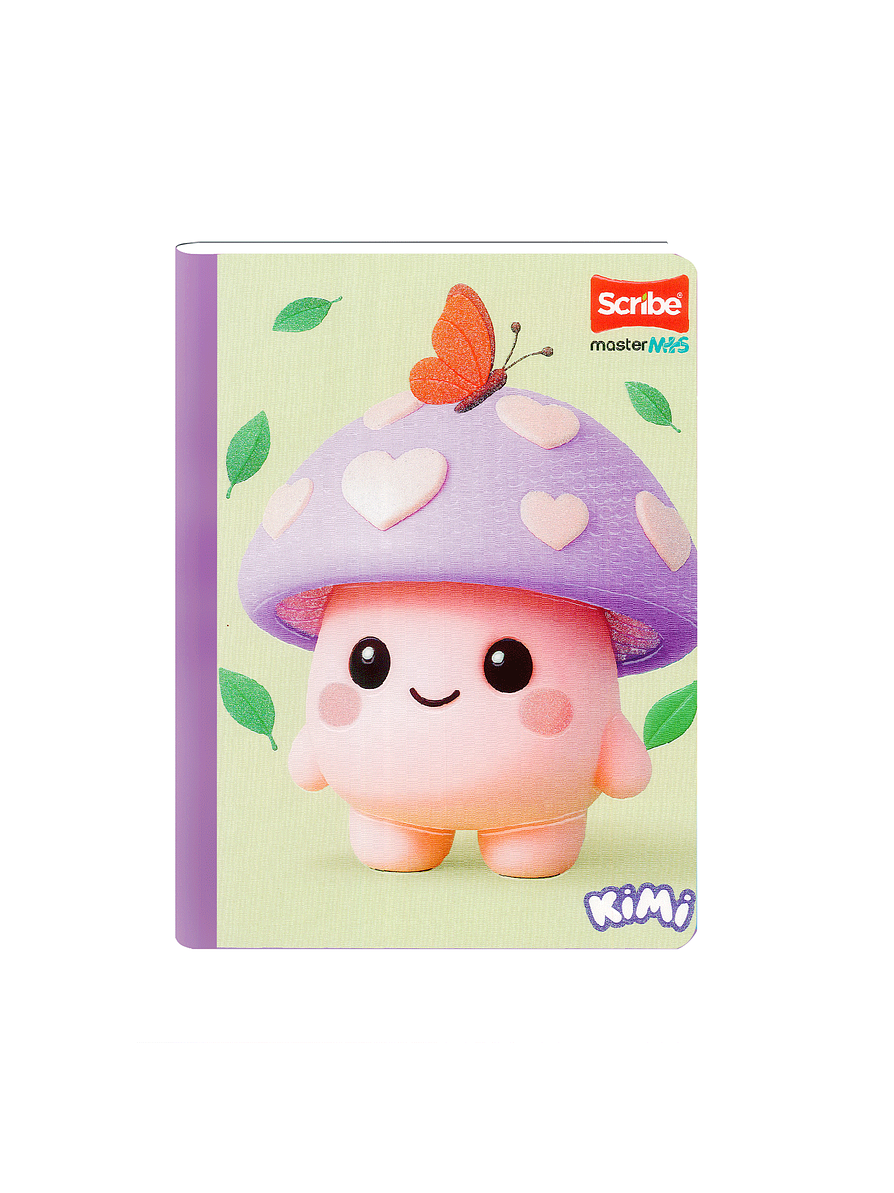 Cuaderno Cosido Kimi 100 Hojas Cuadros 3