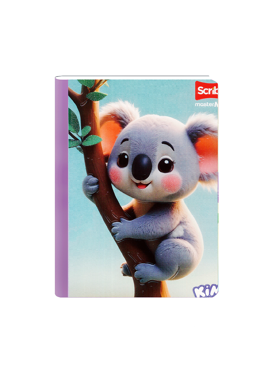 Cuaderno Cosido Kimi 100 Hojas Cuadros 5