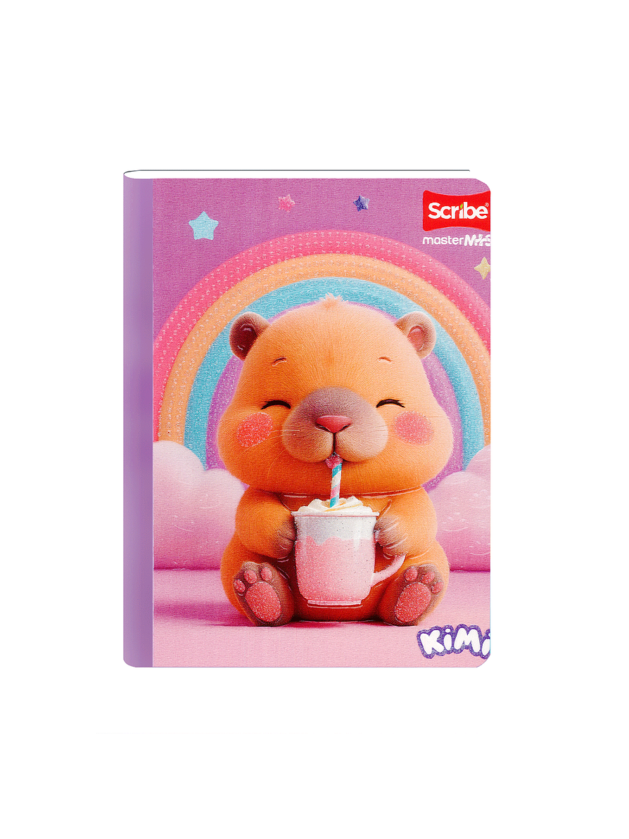 Cuaderno Cosido Kimi 100 Hojas Cuadros 7