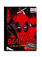 Cuaderno Cosido Deadpool 100 Hojas Cuadros  - Miniatura 5