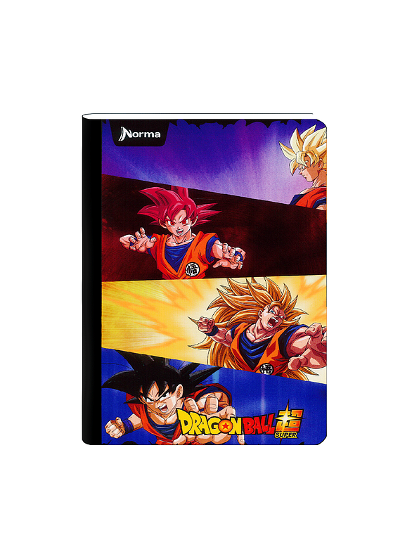 Cuaderno Cosido Dragon Ball Z 100 Hojas Líneas  1