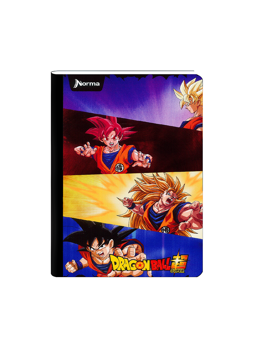 Cuaderno Cosido Dragon Ball Z 100 Hojas Líneas  1