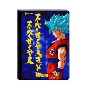 Cuaderno Cosido Dragon Ball Z 100 Hojas Líneas 
