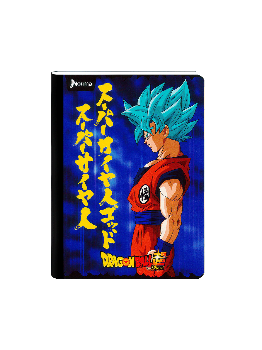 Cuaderno Cosido Dragón Ball Z 50 Hojas Cuadros  1