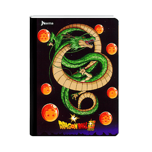 Cuaderno Cosido Dragón Ball Z 50 Hojas Cuadros 