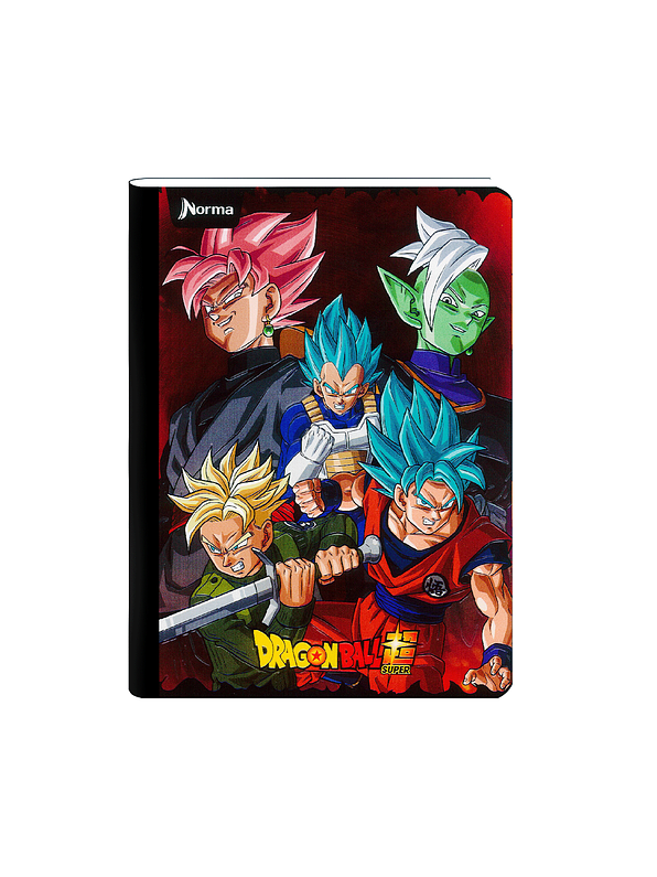 Cuaderno Cosido Dragón Ball Z 50 Hojas Cuadros  5