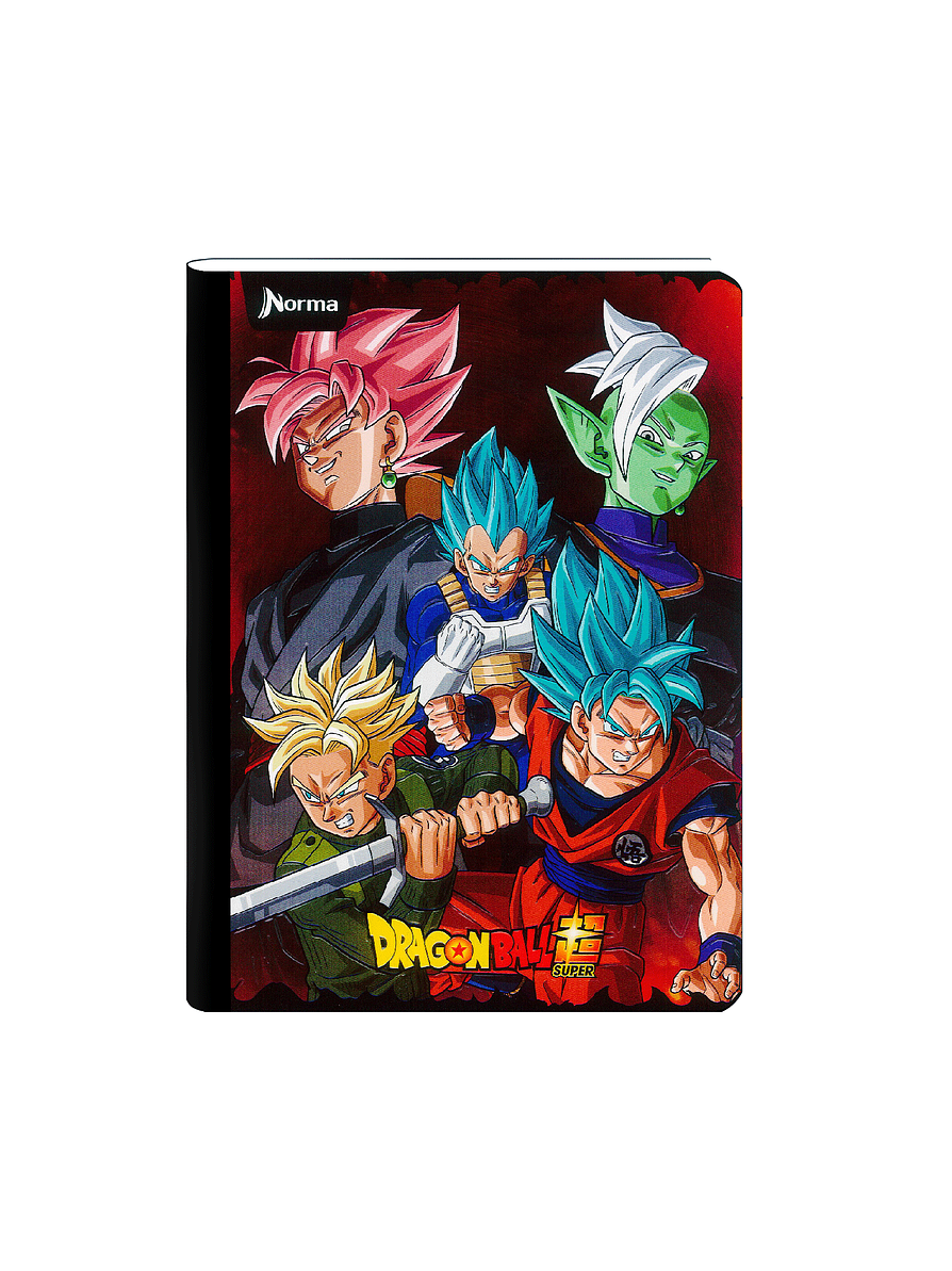Cuaderno Cosido Dragón Ball Z 50 Hojas Cuadros  5