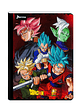 Cuaderno Cosido Dragón Ball Z 50 Hojas Cuadros  - Miniatura 5