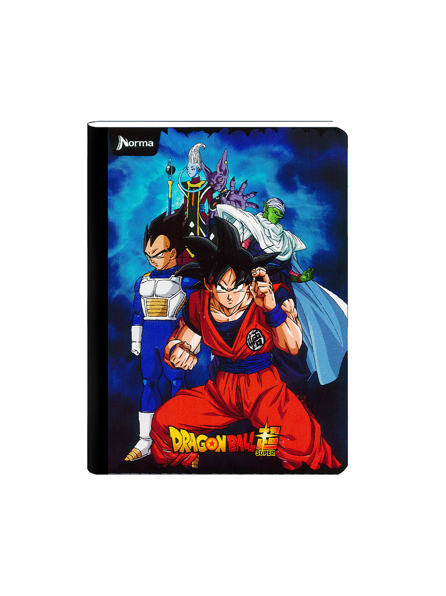 Cuaderno Cosido Dragón Ball Z 50 Hojas Cuadros  7