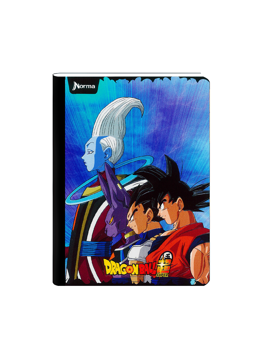 Cuaderno Cosido Dragón Ball Z 50 Hojas Cuadros  9
