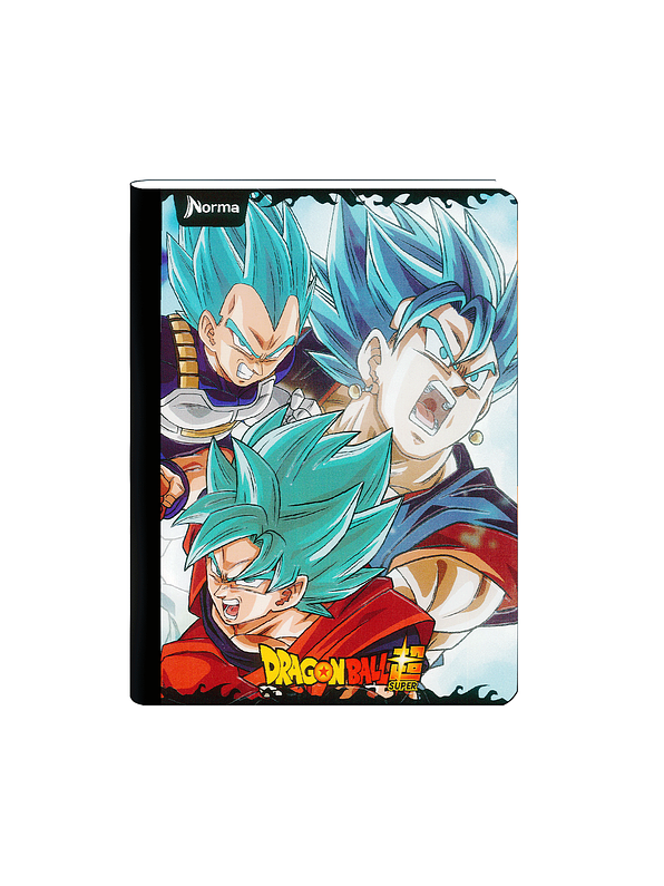 Cuaderno Cosido Dragón Ball Z 50 Hojas Cuadros  11