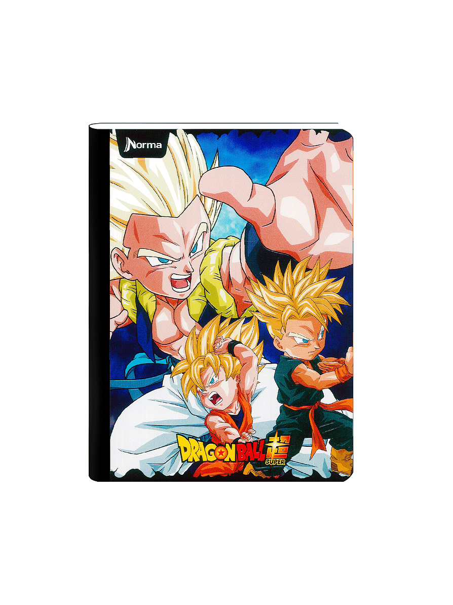 Cuaderno Cosido Dragón Ball Z 50 Hojas Cuadros  12