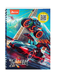 Cuaderno Cosido Pasta Dura Street Racer 80 Hojas Cuadros - Miniatura 8