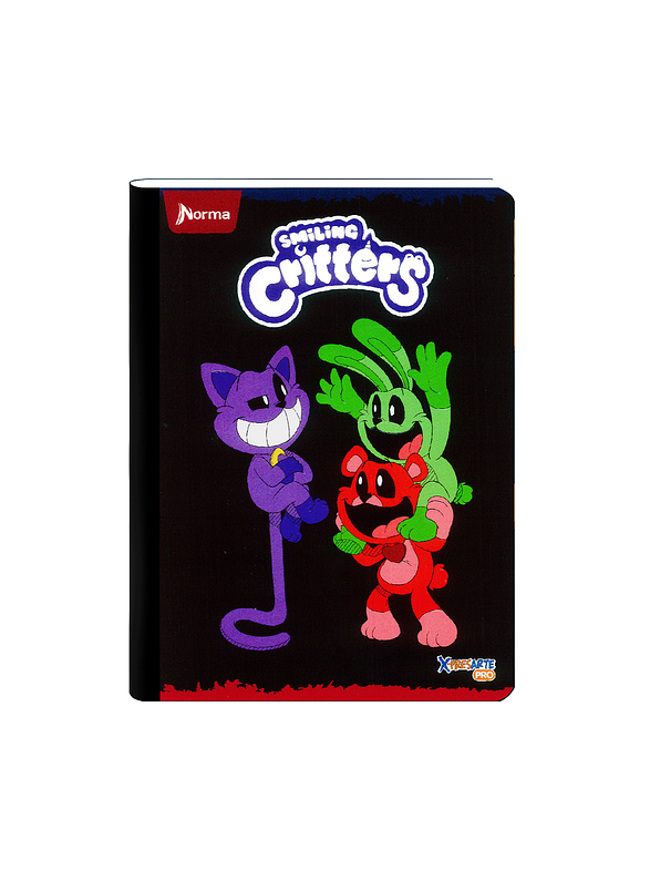 Cuaderno Cosido Norma X-Presarte Poppy Playtime 100 Hojas Cuadros 3