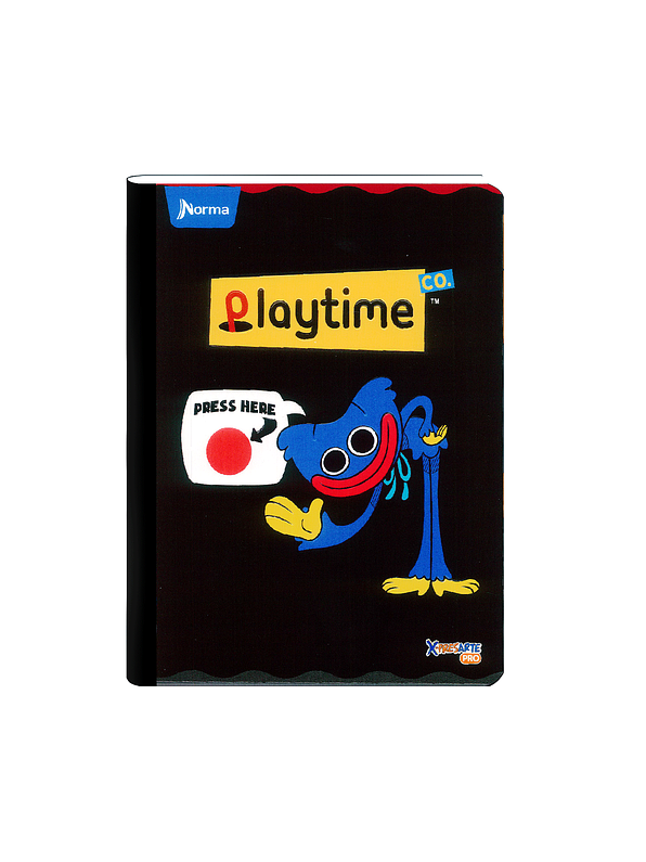 Cuaderno Cosido Norma X-Presarte Poppy Playtime 100 Hojas Cuadros 8