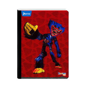 Cuaderno Cosido Norma X-Presarte Poppy Playtime 50 Hojas Cuadros