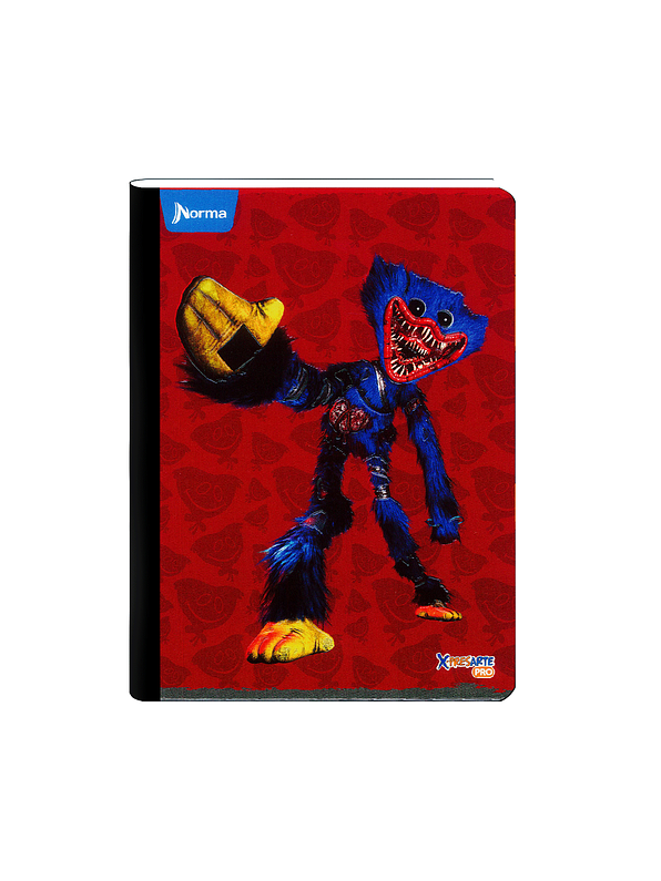 Cuaderno Cosido Norma X-Presarte Poppy Playtime 50 Hojas Cuadros 2