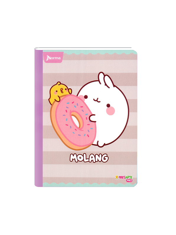 Cuaderno Cosido Norma Molang 100 Hojas Cuadros 4