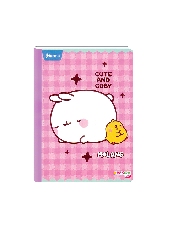 Cuaderno Cosido Norma Molang 100 Hojas Cuadros 5