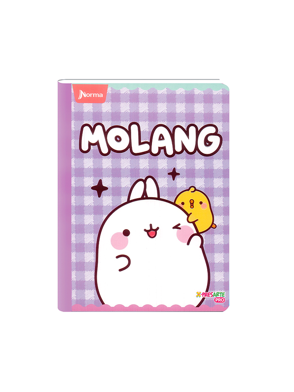 Cuaderno Cosido Norma Molang 100 Hojas Cuadros 7