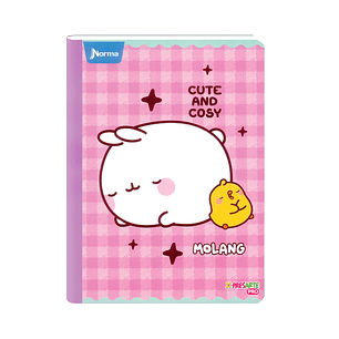 Cuaderno Cosido Norma Molang 50 Hojas Líneas