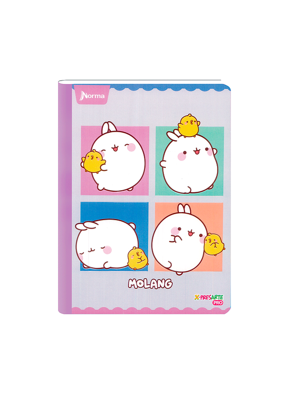 Cuaderno Cosido Norma Molang 50 Hojas Líneas 4